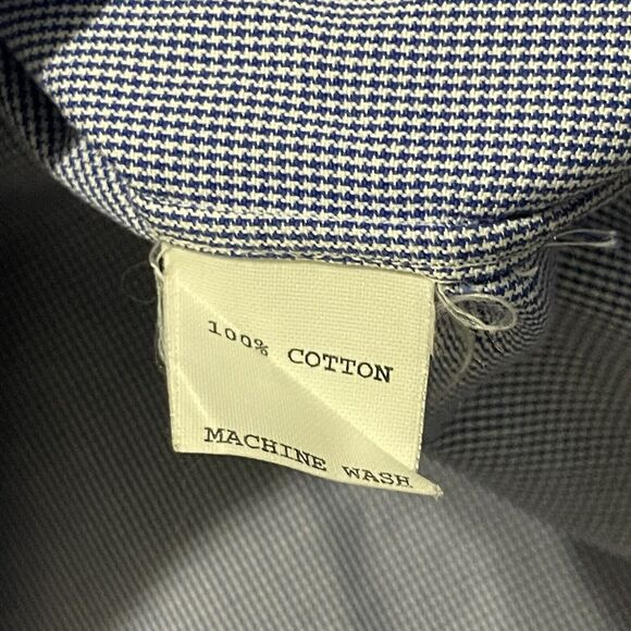 Brooks Brothers Black Fleece Button Down Shirt Mens M Blue Plaid Thom Browne BB0 - Picture 4 of 9